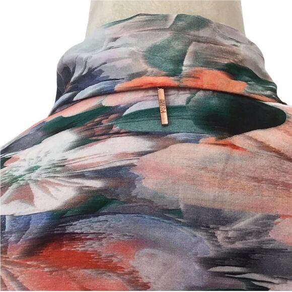 Misa Esmee Eden Floral Tiered Long Sleeve Maxi Dress Size: Small - Picture 6 of 9